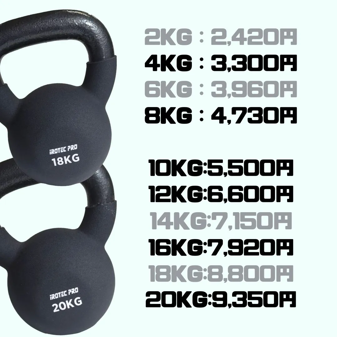 BODYLINKのケトルベルは
